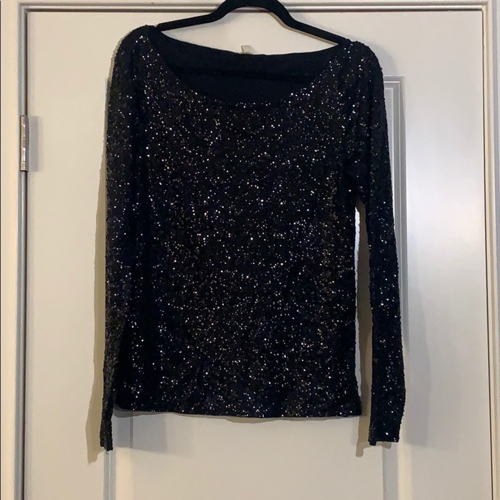 J.Crew sequin top